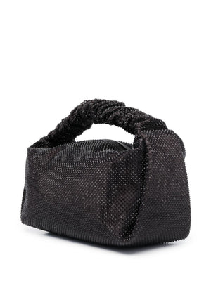 ALEXANDER WANG Elegant Satin Scrunchie Mini Handbag