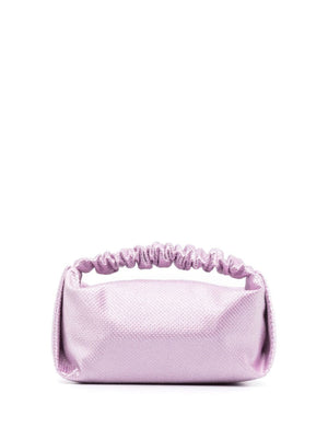 ALEXANDER WANG Elegant Satin Scrunchie Mini Handbag