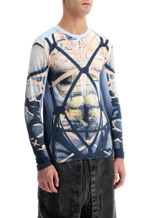 Y/PROJECT Bondage Print Long-Sleeved T-Shirt - Size M