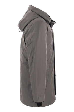 CANADA GOOSE Men's Grey Winter Parka Jacket - Ultimate Defense Against the Cold