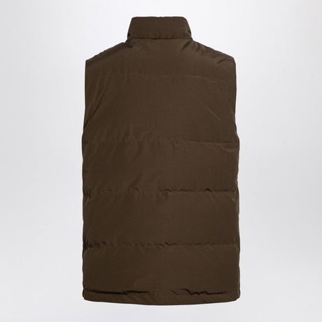 CANADA GOOSE Military Green Padded Freestyle Crew Vest