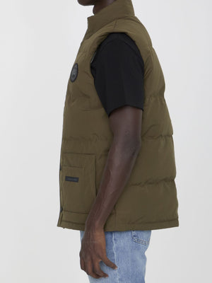 CANADA GOOSE Freestyle Crew Vest in Military Green - Men's Regular Fit