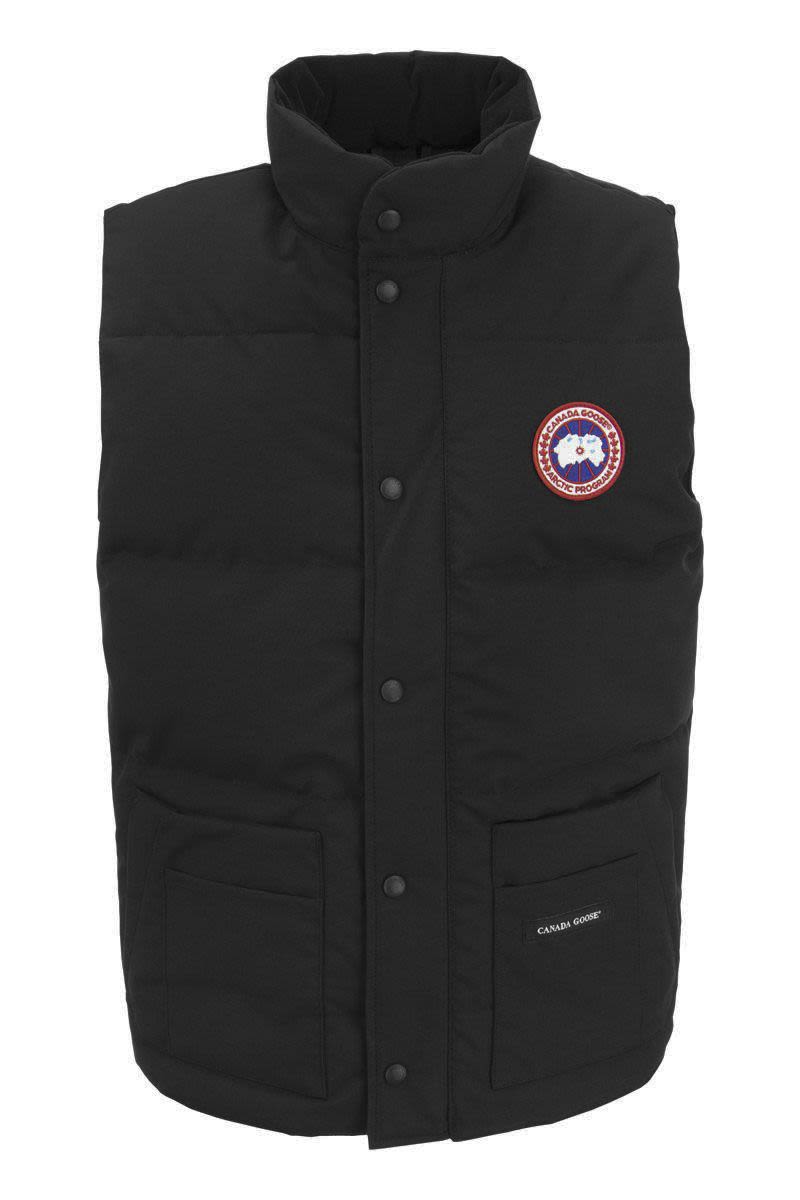 Áo khoác lông vũ nam tay dài Canada Goose Atlantic Navy cho mọi mùa