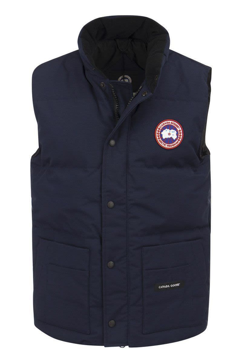 Áo khoác lông vũ nam tay dài Canada Goose Atlantic Navy cho mọi mùa