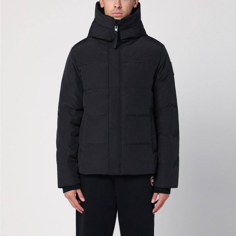 CANADA GOOSE Men's Quilted Down Parka Jacket - Black Label Edition