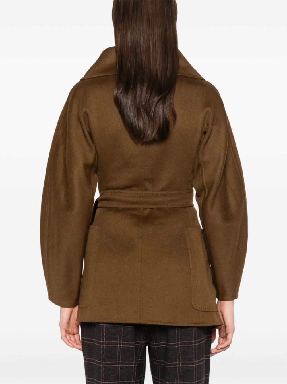 MAX MARA Women's Mini Wraparound Wool Jacket