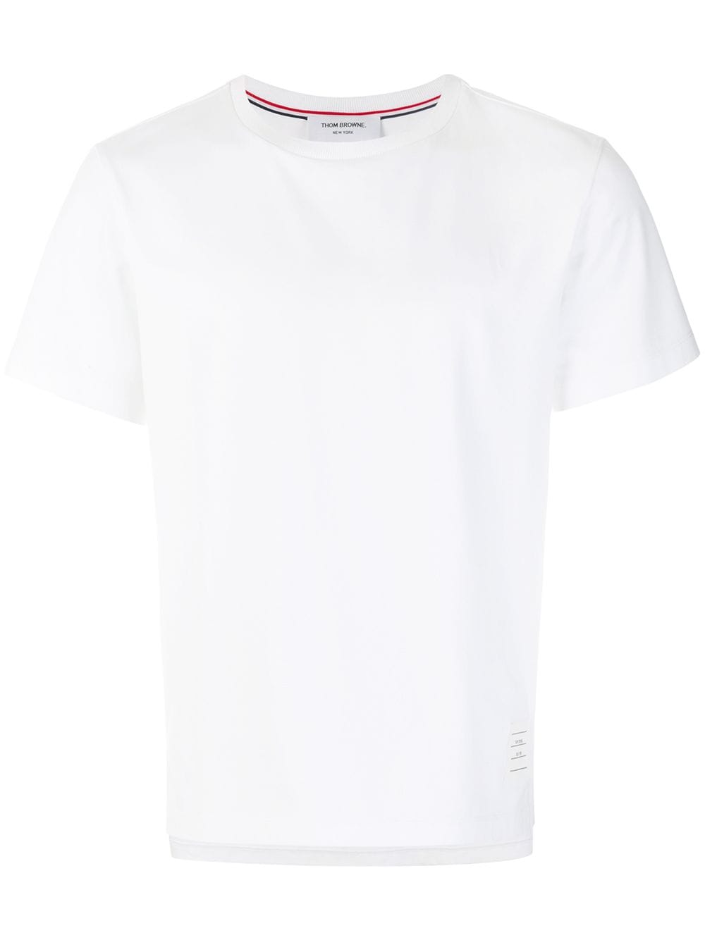 THOM BROWNE Relaxed Side Slit Tee