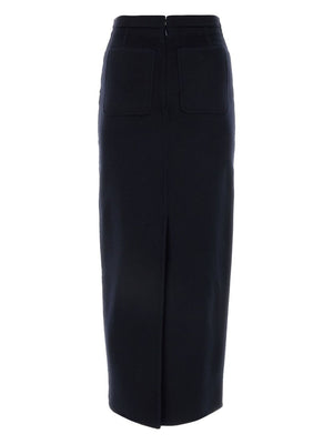 MAX MARA WOOL LONG SKIRT