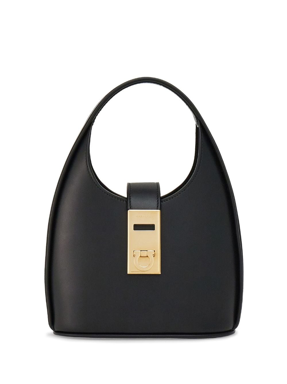 FERRAGAMO Mini Leather Hobo Handbag