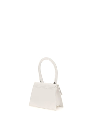 Chic White Leather Shoulder Bag - SS24 Collection