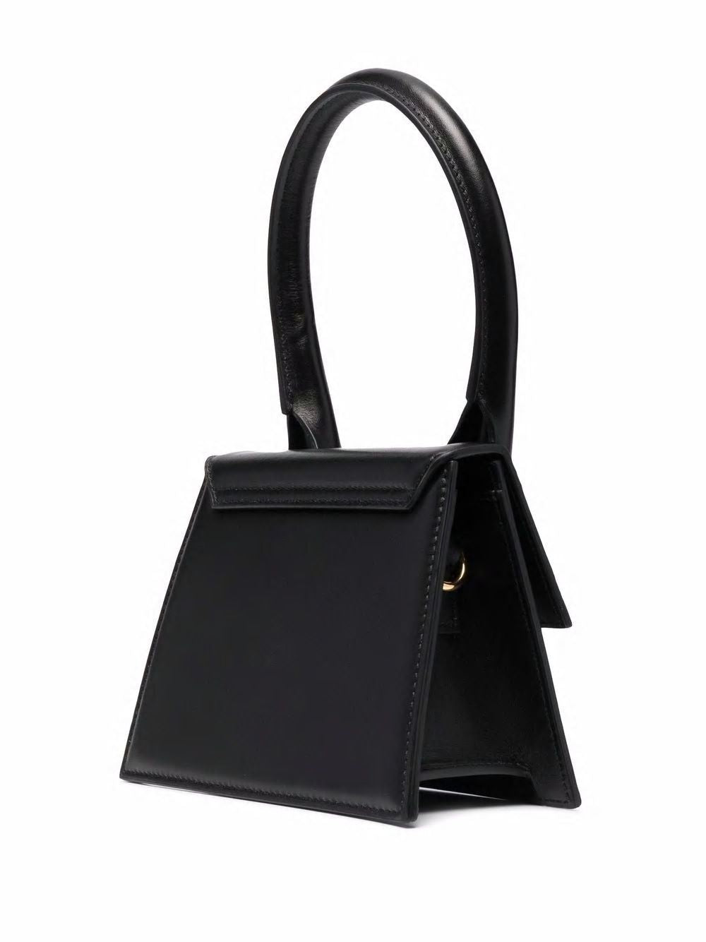 JACQUEMUS Mini Leather Shoulder Bag - 18cm x 13.5cm x 8cm