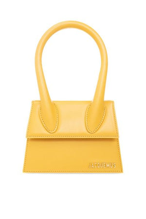 The Classic Chic LE CHIQUITO MOYEN Tote Handbag in Yellow & Orange