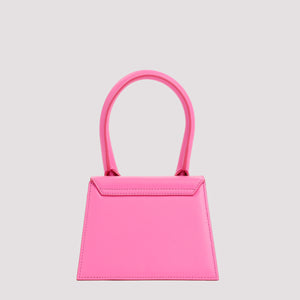 Túi xách mini đeo vai da bò màu hồng & tím cho phụ nữ | Bộ sưu tập FW23
