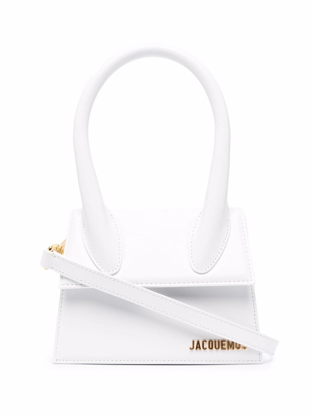 Túi xách thời trang White Leather Le Chiquito top-handle từ Jacquemus