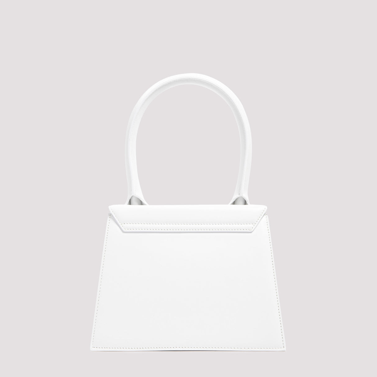 JACQUEMUS Stylish White Leather Shoulder Bag for Women