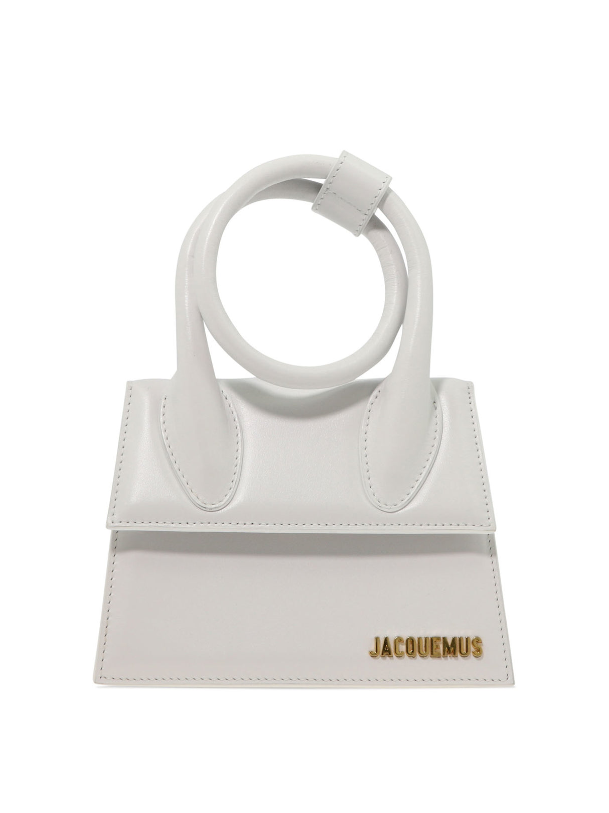 JACQUEMUS Le Chiquito Noeud Carryover Handbag - White