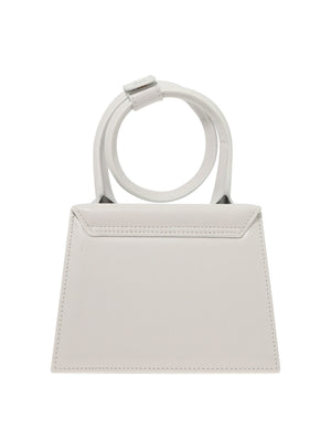 JACQUEMUS Le Chiquito Noeud Carryover Handbag - White