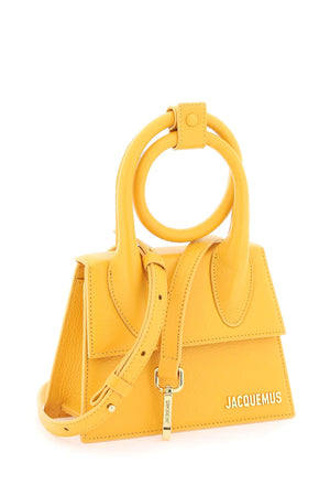 JACQUEMUS LE CHIQUITO NOEUD MINI Handbag in Orange