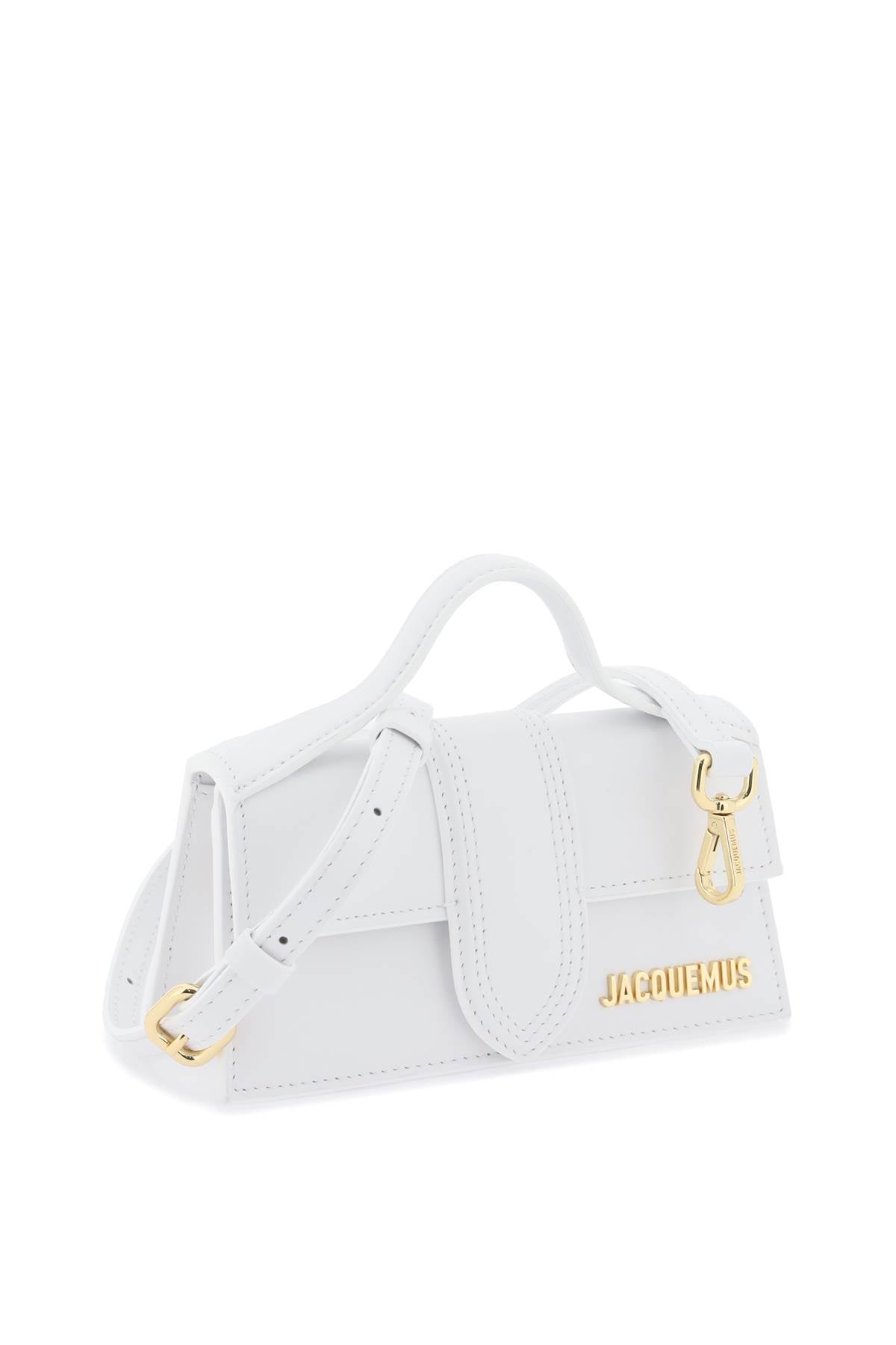 JACQUEMUS Structured Crossbody Bag for Women in White