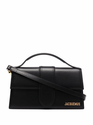 Sleek Leather Crossbody Bag for Women in Classic Black
