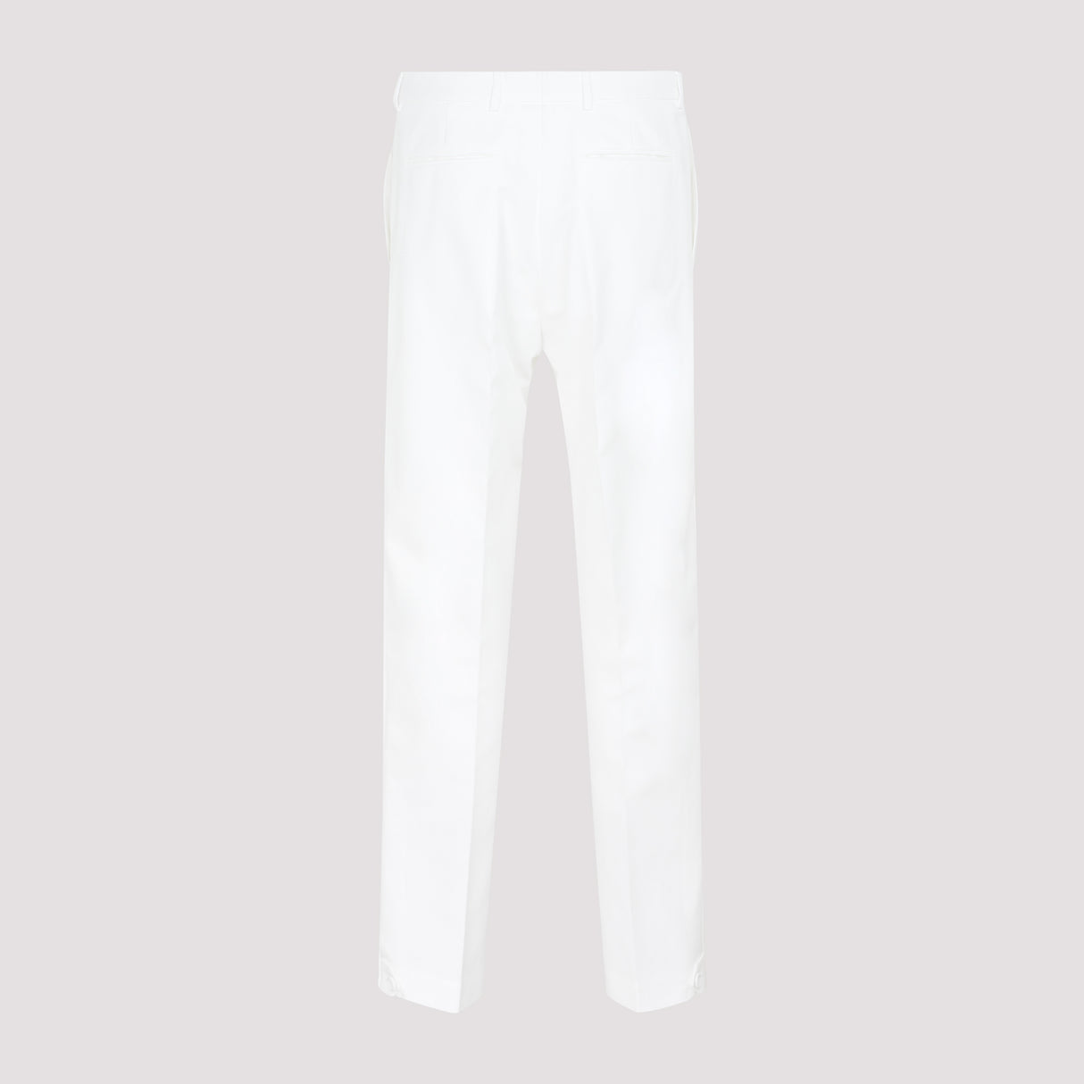 DIOR HOMME Stylish Men's White Cotton Pants for SS22