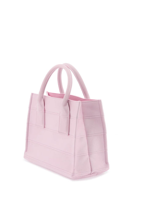 Túi xách đeo vai kiểu dáng mới FW23 Collection cho phái nữ - Hình chữ in hồng