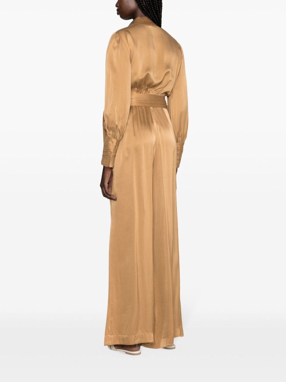 ZIMMERMANN Belted Wide Leg Trousers - SS24 Collection