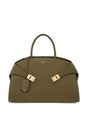 FERRAGAMO Medium Leather Hug Handbag