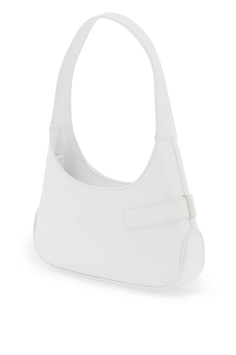 FERRAGAMO Elegant White Calf Leather Handbag for Women