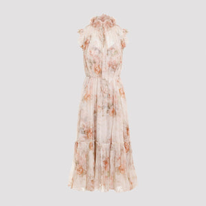 ZIMMERMANN Flutter Midi Dress - Women’s Fashion Essential