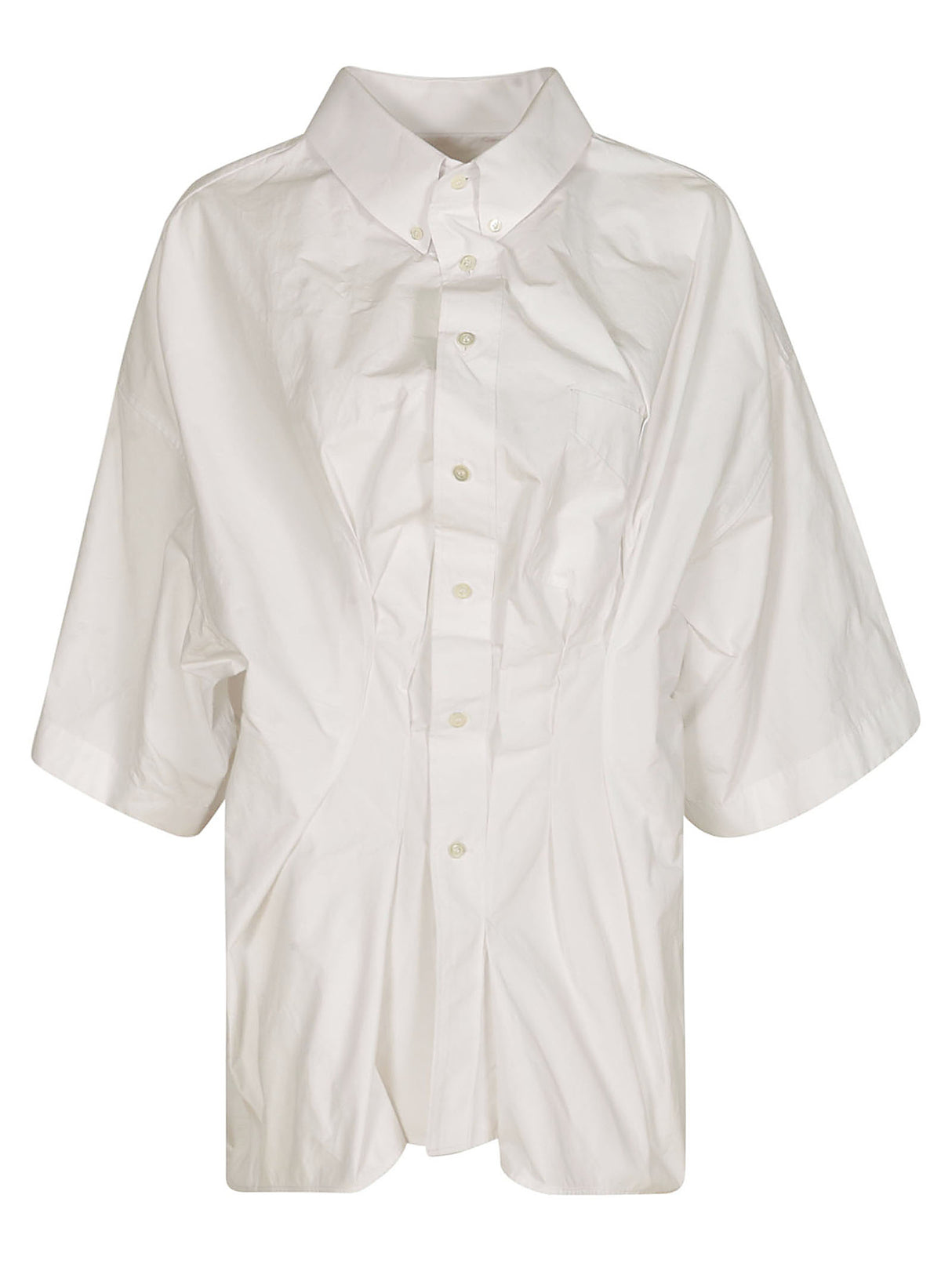 Maison Margiela Chic Mini Button-Up Shirt for Women