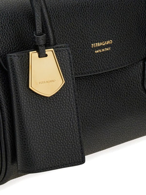 FERRAGAMO Firenze Small Leather Tote