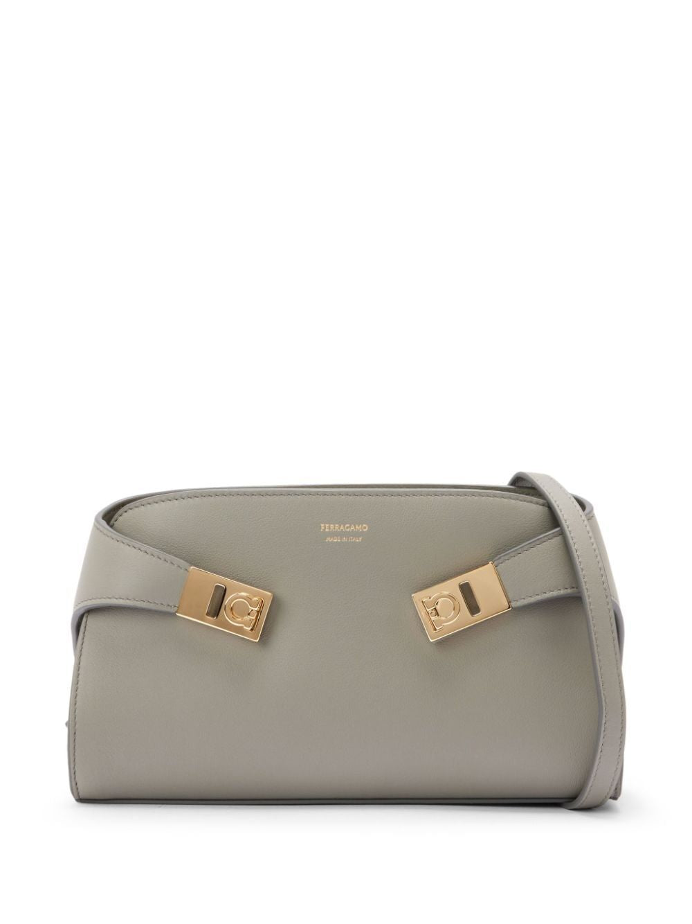 FERRAGAMO Luxurious Wrapped Shoulder Handbag with Adjustable Strap