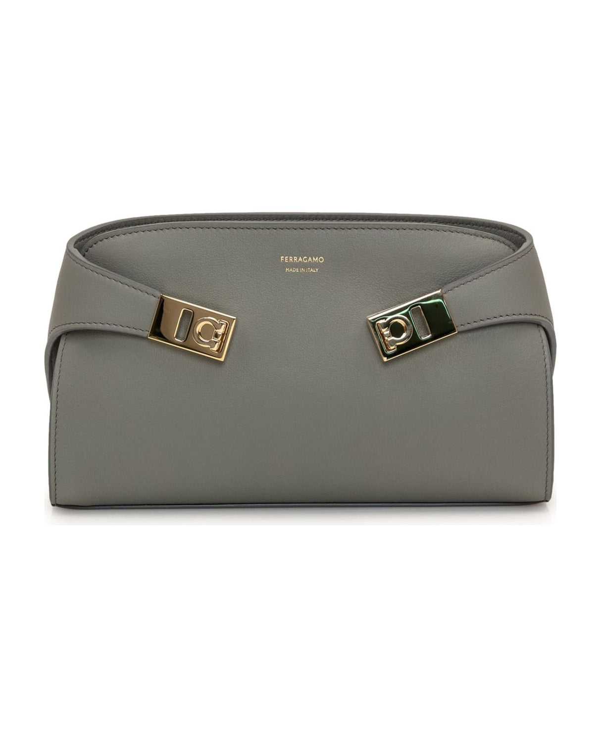 FERRAGAMO Elegant Leather Mini Crossbody Bag