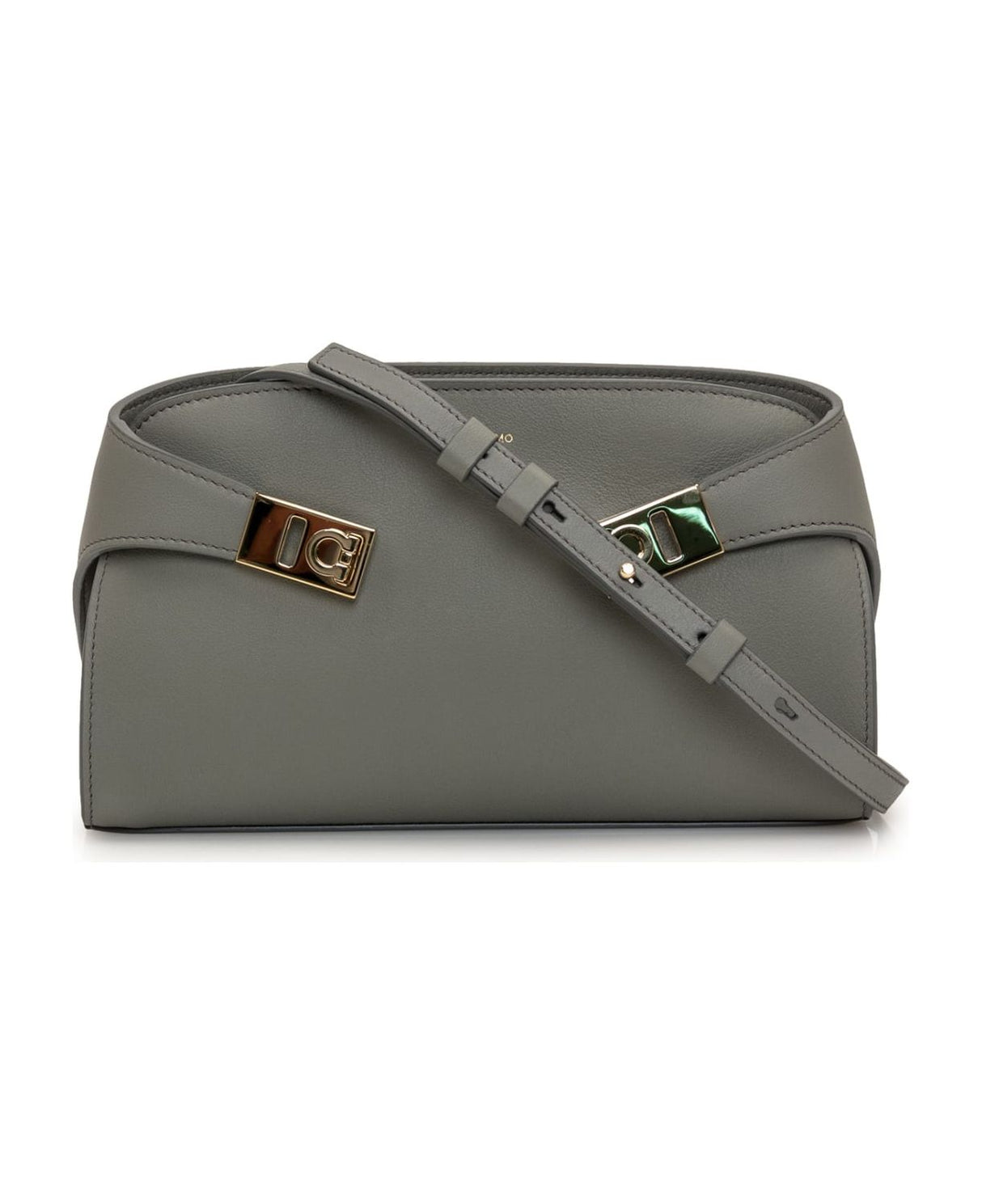 FERRAGAMO Elegant Leather Mini Crossbody Bag