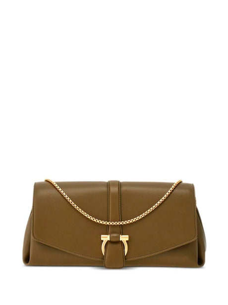 FERRAGAMO Mini Chain Detail Handbag