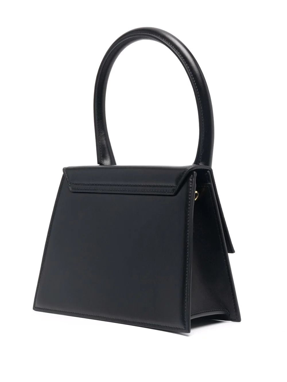 JACQUEMUS The Grand Mini Leather Handbag - Elegant Black