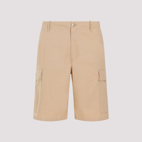 KENZO Cotton Workwear Bermuda Shorts