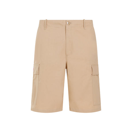 KENZO Cotton Workwear Bermuda Shorts