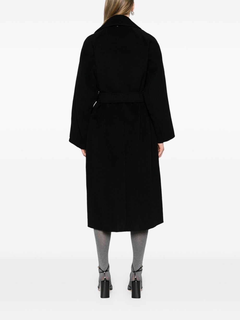 MAX MARA SPORTMAX Wool-Cashmere Blend Long Jacket