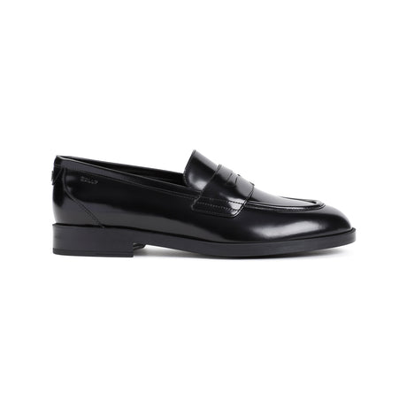 BALLY Brushed Leather Loafers