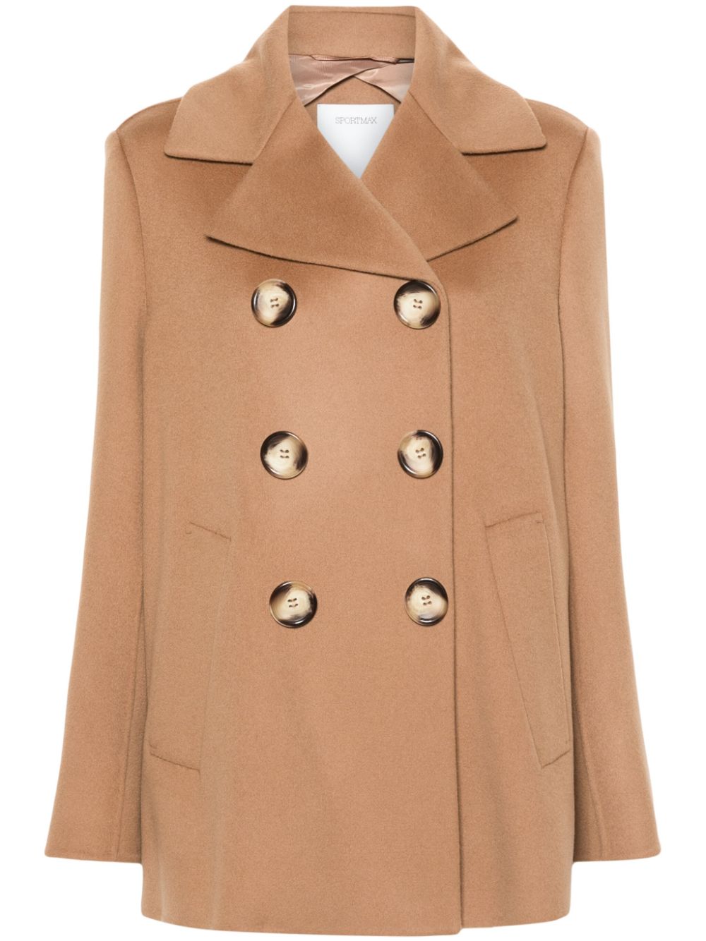 MAX MARA SPORTMAX Wool Double-Breasted Jacket for Women