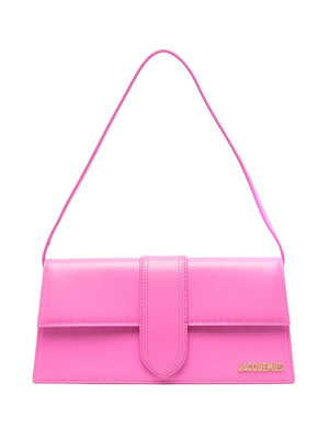 Flamingo Leather Long Shoulder Bag for Women in FW23