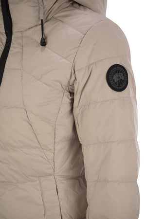 CANADA GOOSE Hooded Down Jacket - Women's Travel-Friendly Outerwear, FW24