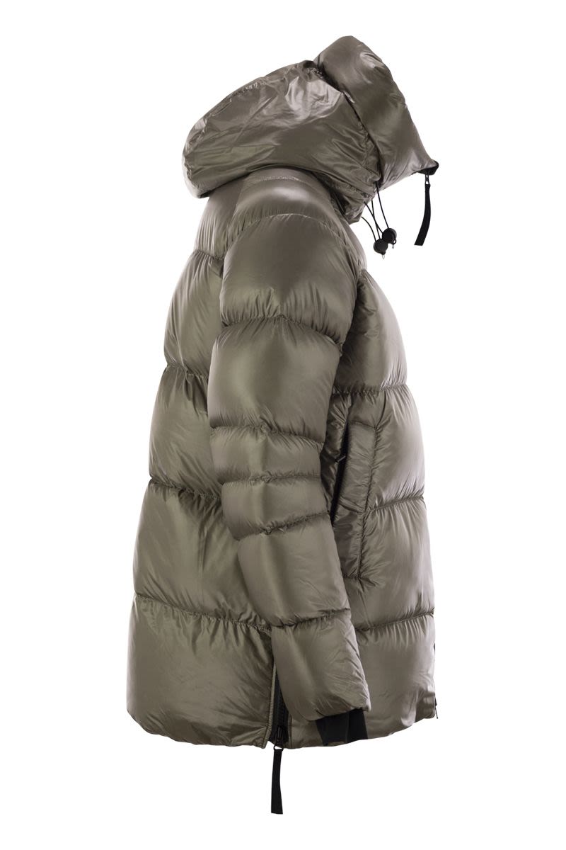 CANADA GOOSE CYPRESS PUFFER - DOWN JACKET WITH BLACK LOGO