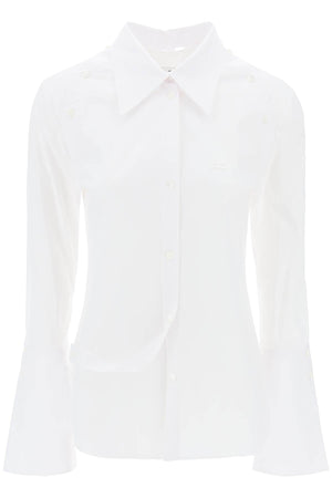 COURREGÈS Stylish 24SS White Shirts for Women