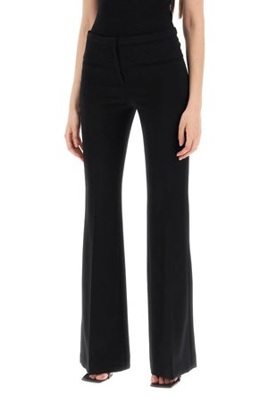 COURREGÈS Black Tailored Bootcut Pants for Women - SS24