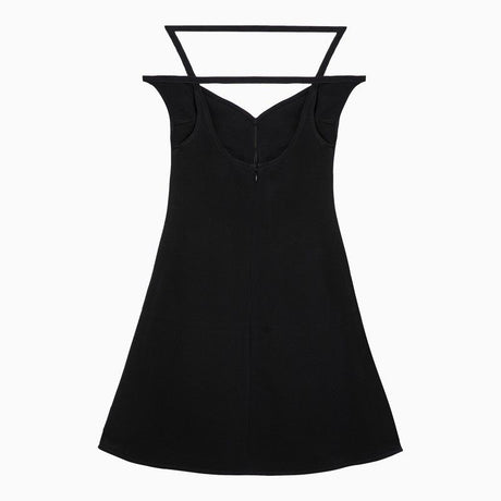 COURREGÈS Sleek and Sophisticated Black Mini Dress - SS24 Collection