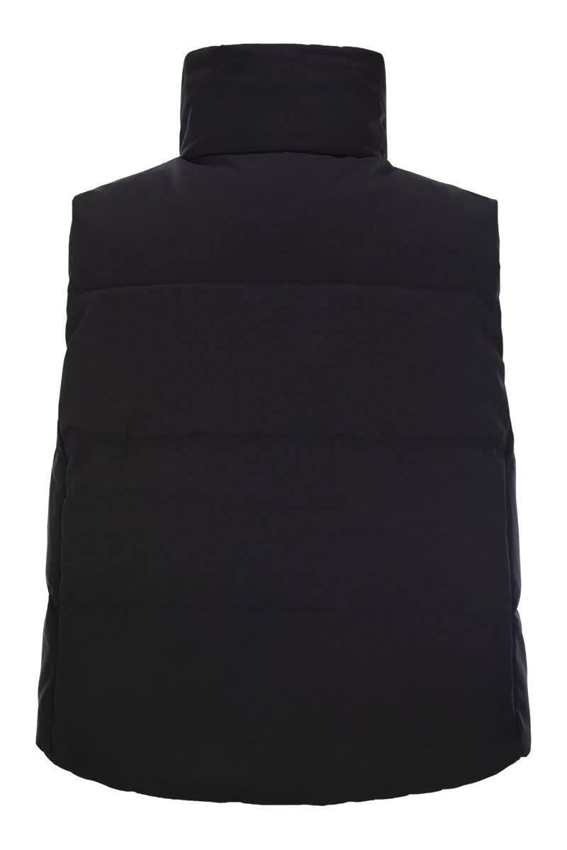 CANADA GOOSE Modern Cropped Vest for Women - High Hip Length