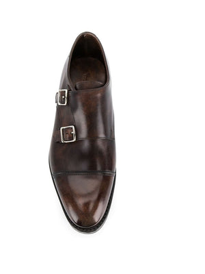 Sophisticated Leather Monk Shoes for Men